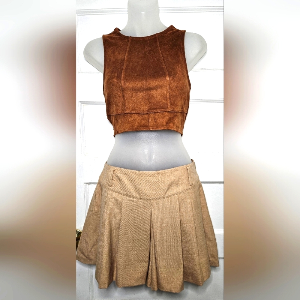 GIRDEAR Pleated Mini Skort Size 3